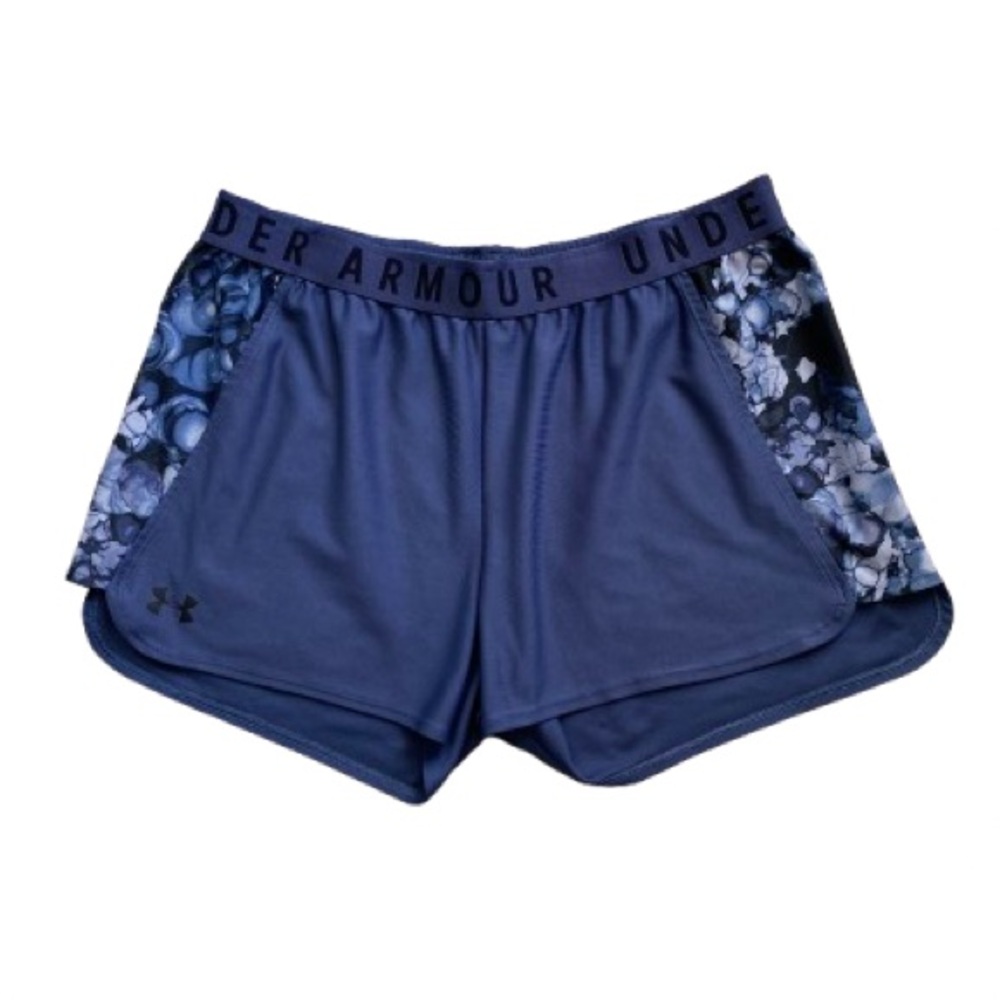 Women’s Under Armour HeatGear Blue Shorts